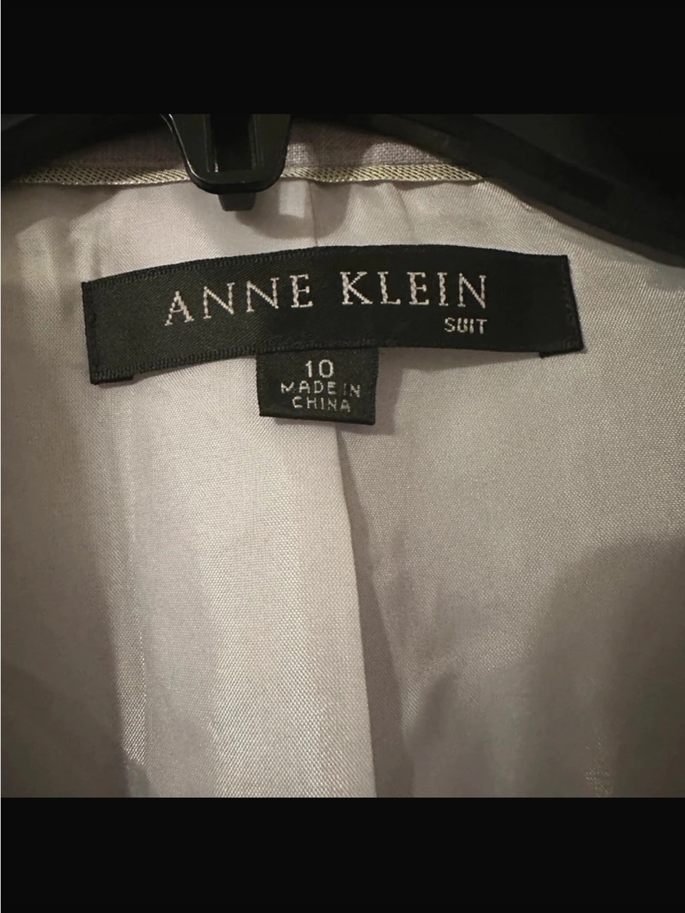NWT Anne Klein Women’s Sz 10 Purple 2-Piece Blazer & Skirt Suit Set - Picture 3 of 9